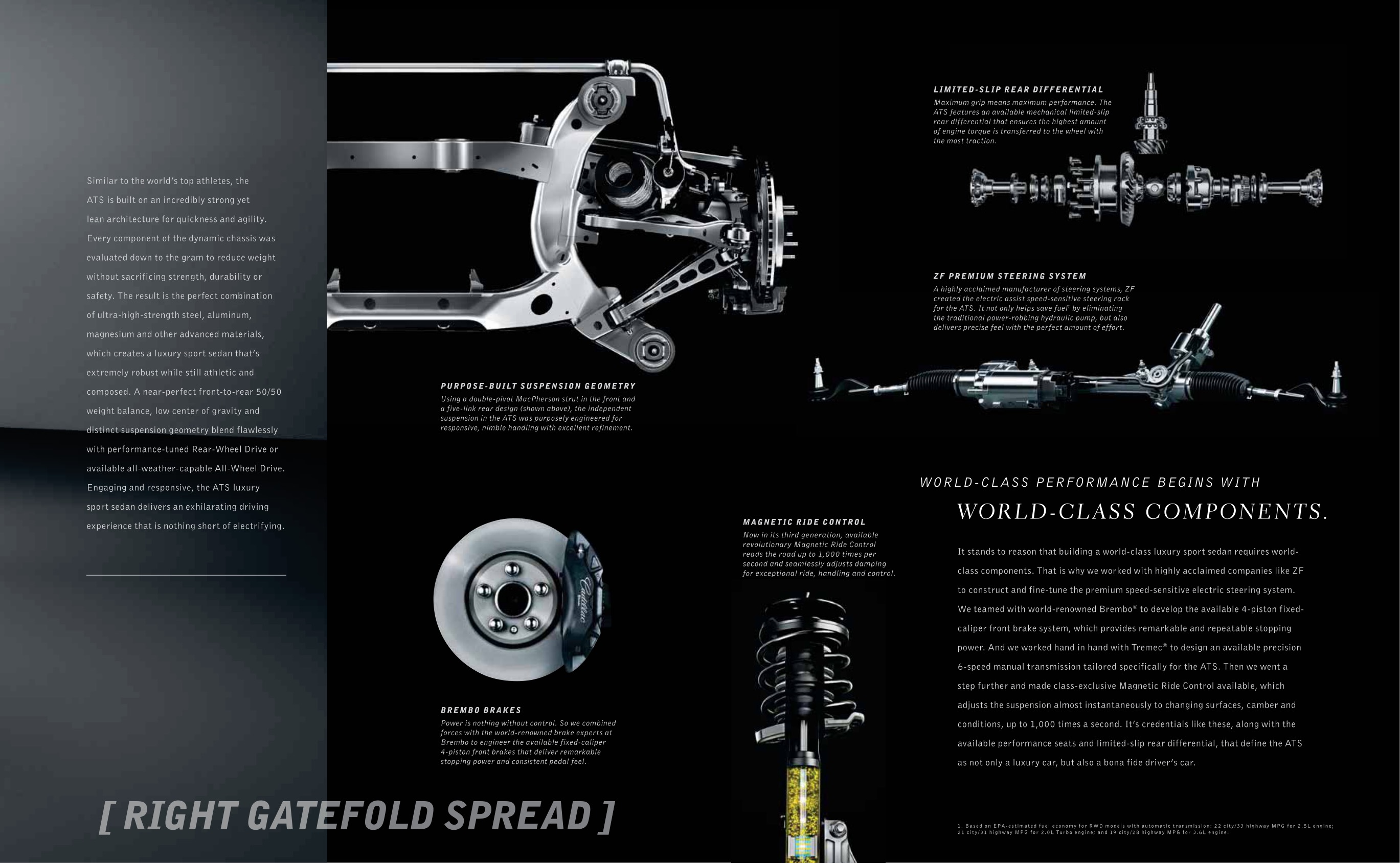 2014 Cadillac ATS Brochure Page 21